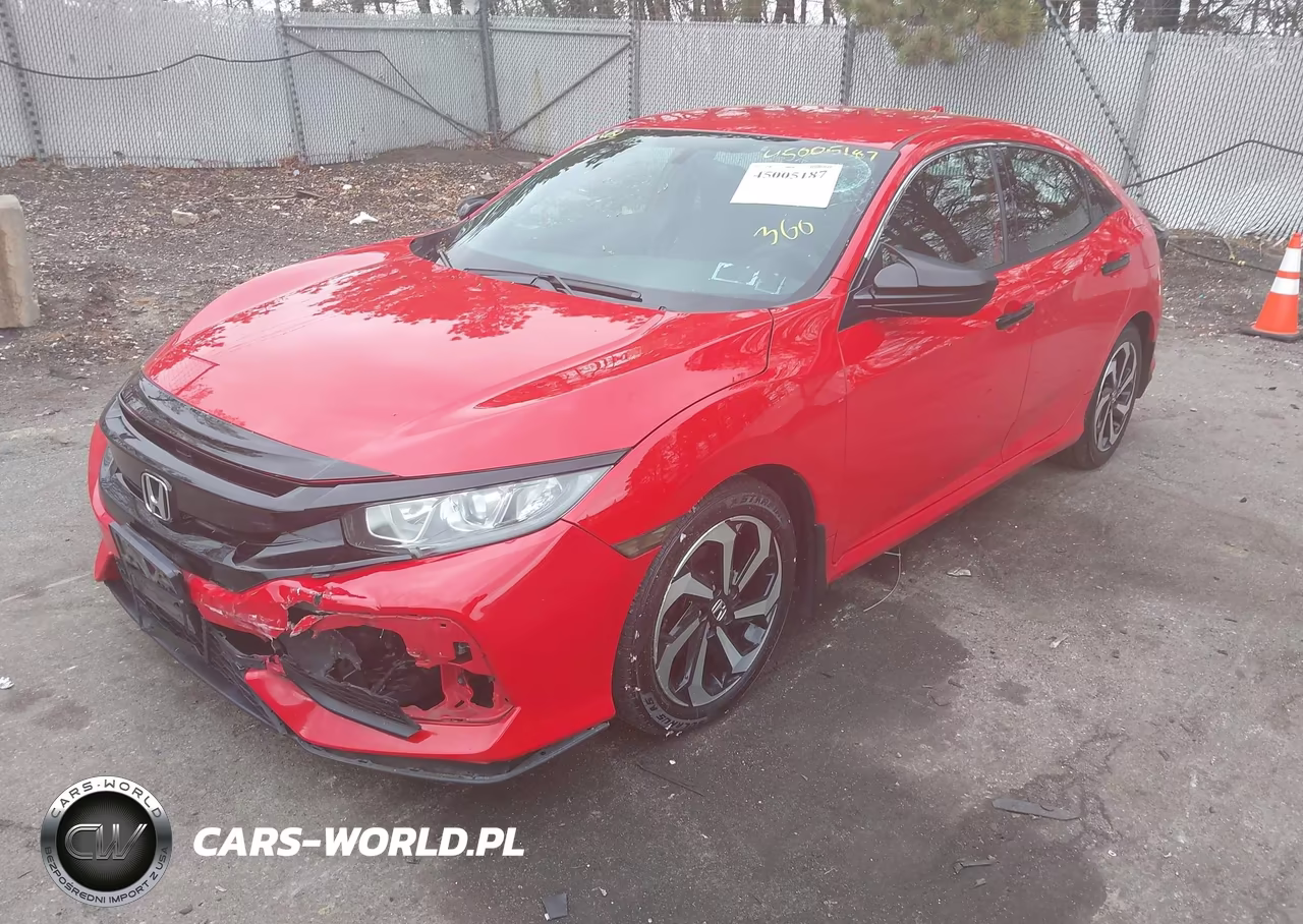 2018 Honda Civic Lx VIN:SHHFK7H2XJU421647 - 2