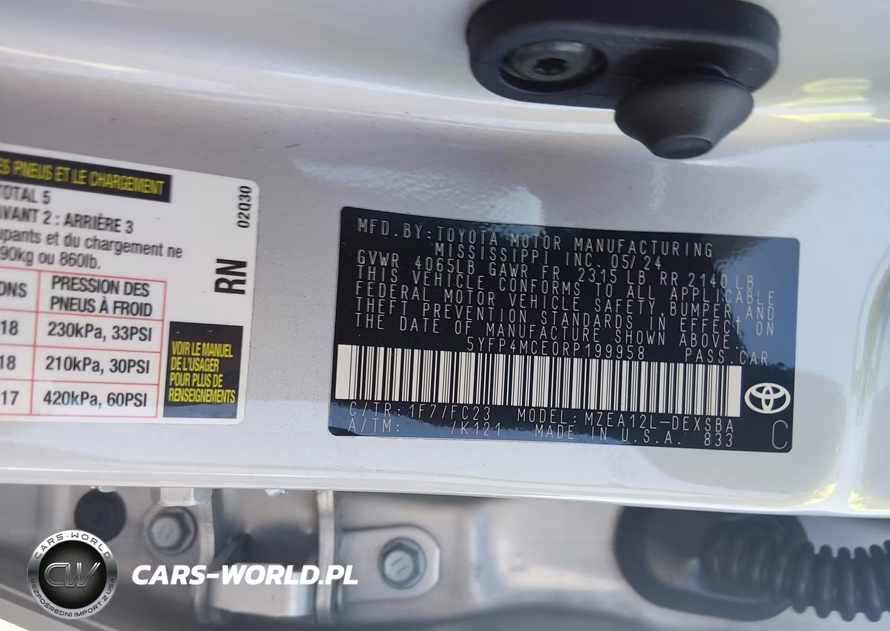 2024 Toyota Corolla Se VIN:5YFP4MCE0RP199958 - 9