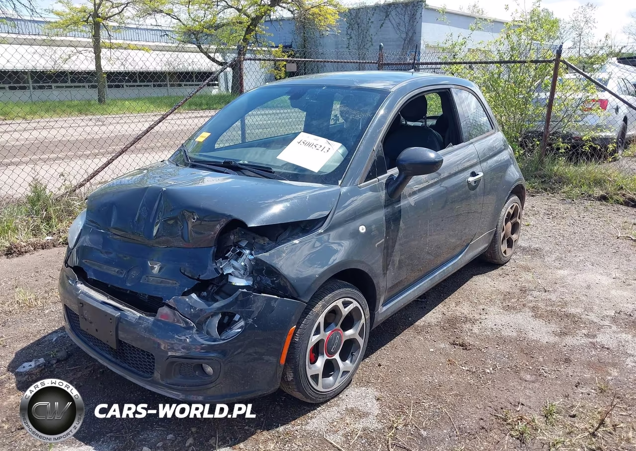 2016 Fiat 500 Sport VIN:3C3CFFBR7GT155477 - 2