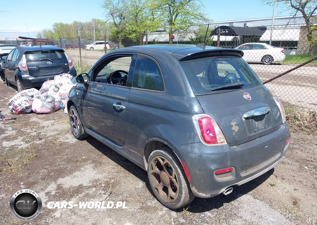 2016 Fiat 500 Sport VIN:3C3CFFBR7GT155477 - 3