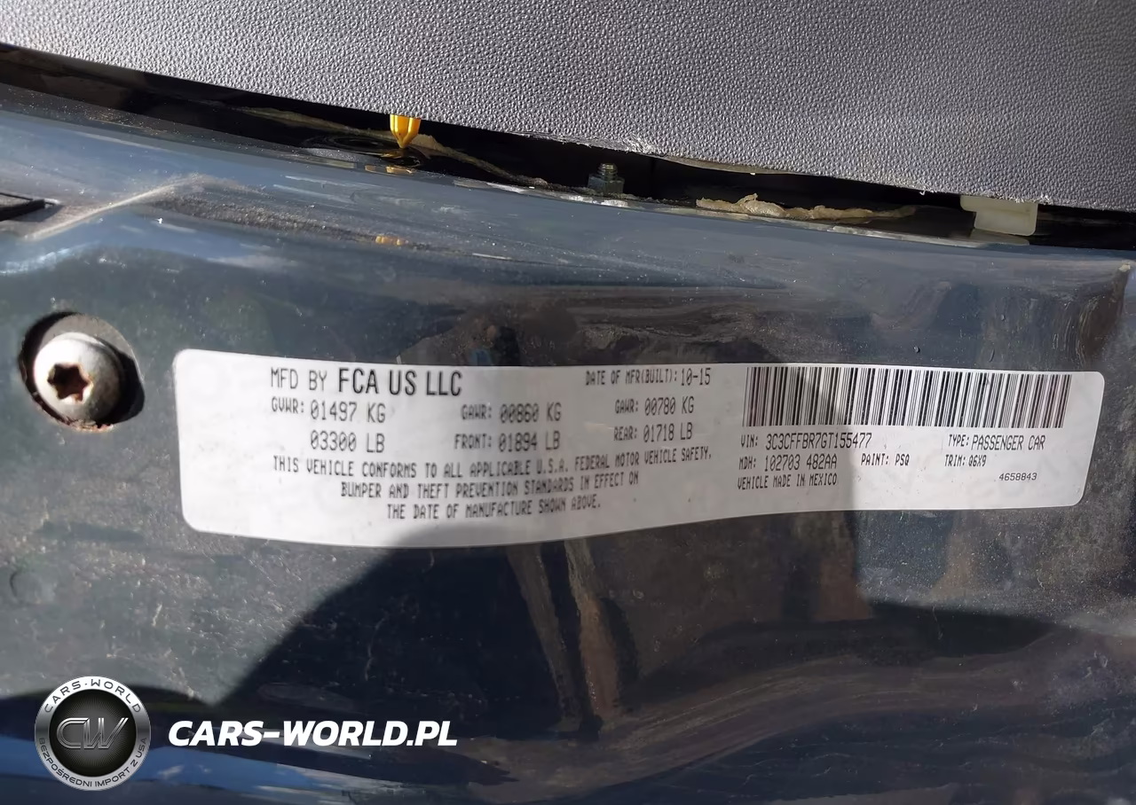 2016 Fiat 500 Sport VIN:3C3CFFBR7GT155477 - 9