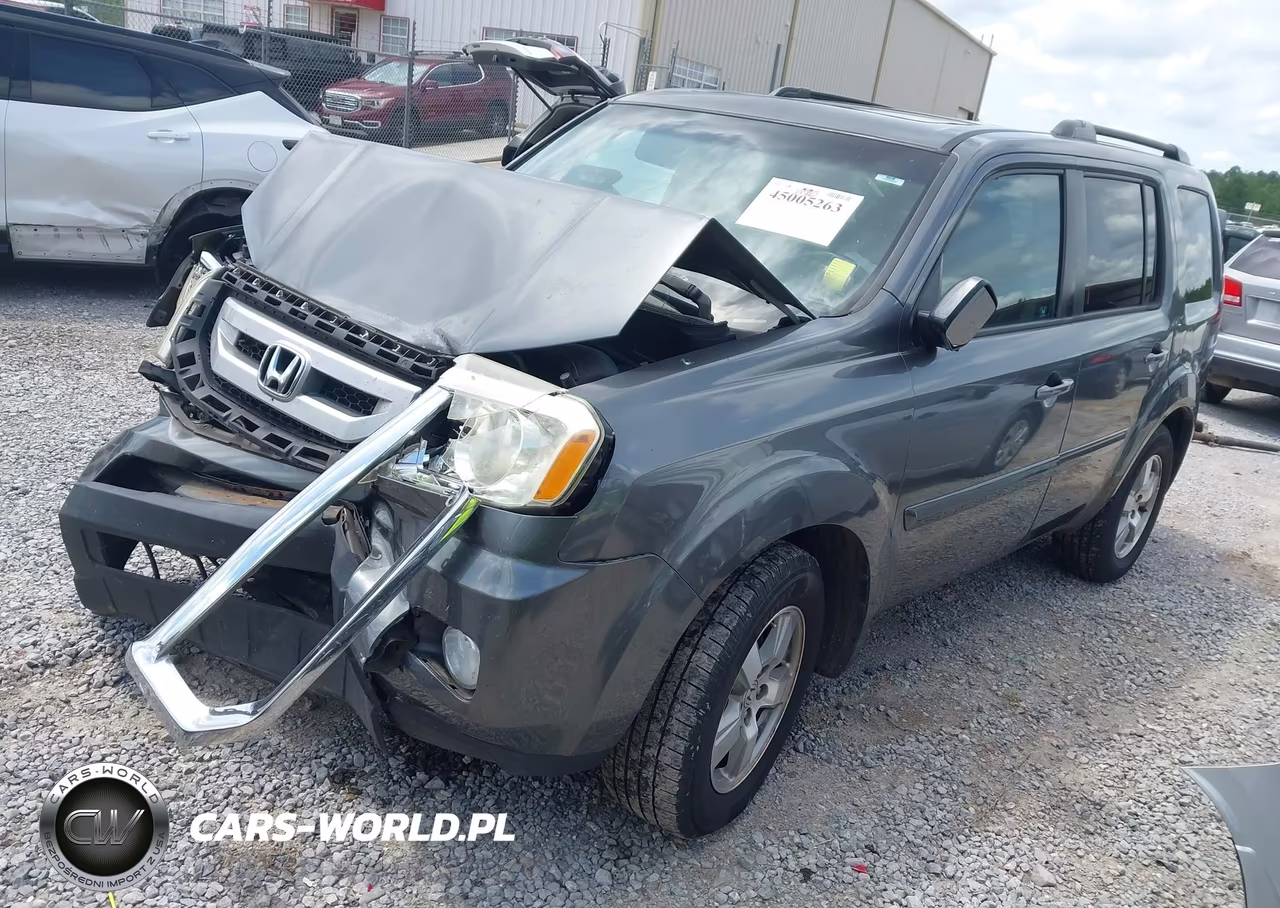 2011 Honda Pilot Ex-L VIN:5FNYF3H59BB034493 - 2