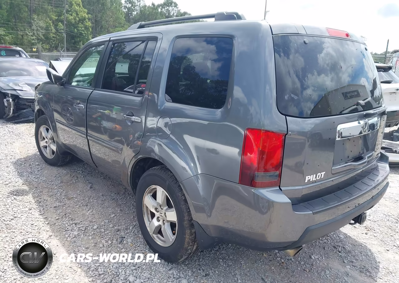 2011 Honda Pilot Ex-L VIN:5FNYF3H59BB034493 - 3