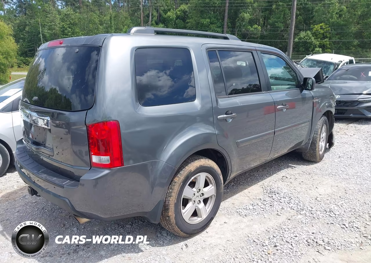 2011 Honda Pilot Ex-L VIN:5FNYF3H59BB034493 - 4