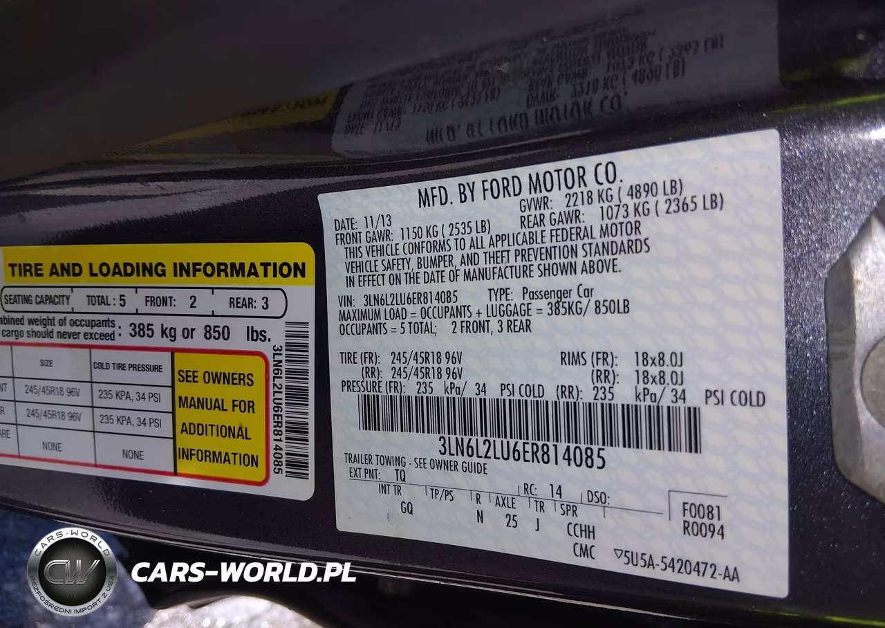 2014 Lincoln Mkz Hybrid VIN:3LN6L2LU6ER814085 - 9