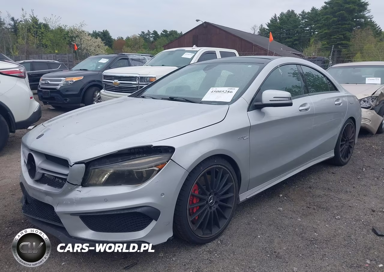 2014 Mercedes-Benz Cla 45 Amg 4Matic VIN:WDDSJ5CB3EN045871 - 2