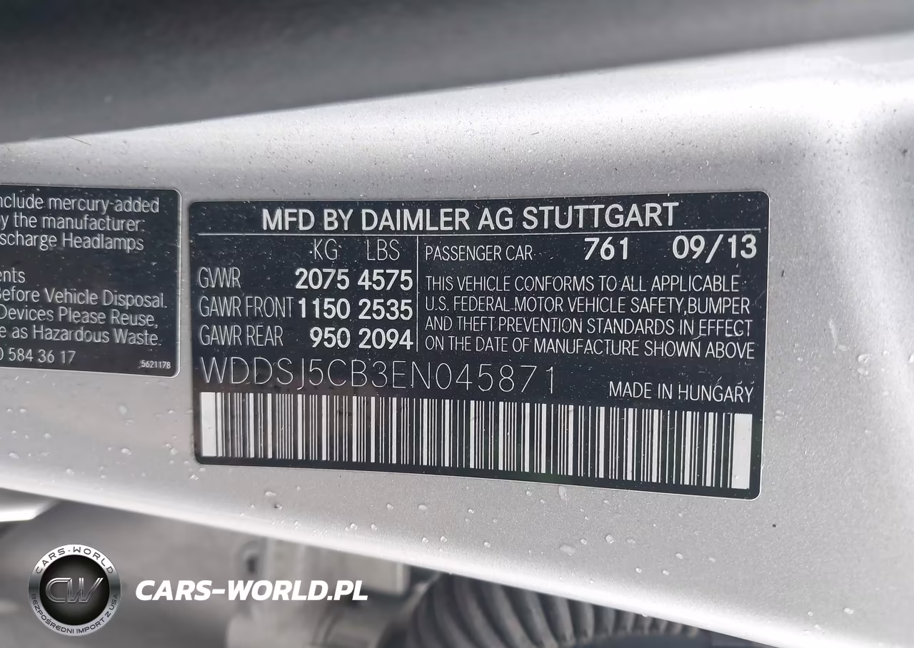 2014 Mercedes-Benz Cla 45 Amg 4Matic VIN:WDDSJ5CB3EN045871 - 9