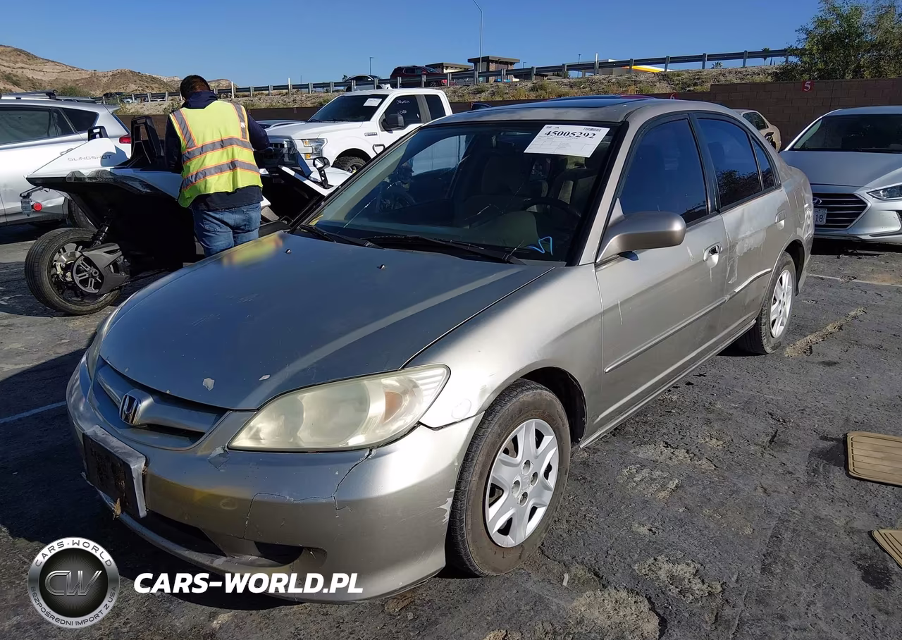 2004 Honda Civic Ex VIN:2HGES26784H543020 - 2