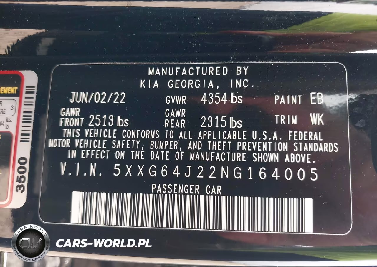 2022 Kia K5 Gt-Line VIN:5XXG64J22NG164005 - 9