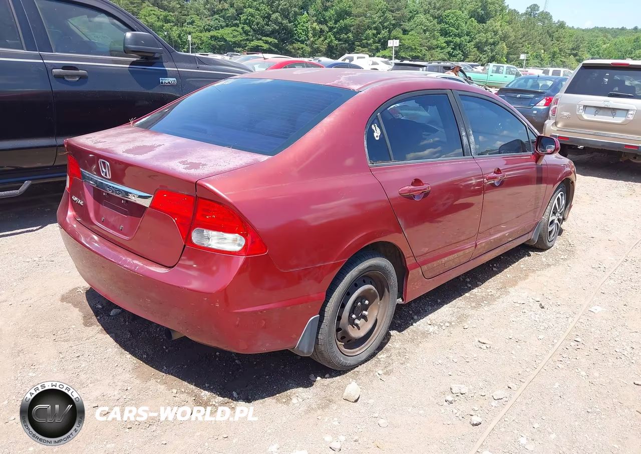 2010 Honda Civic Lx VIN:2HGFA1F56AH571104 - 4