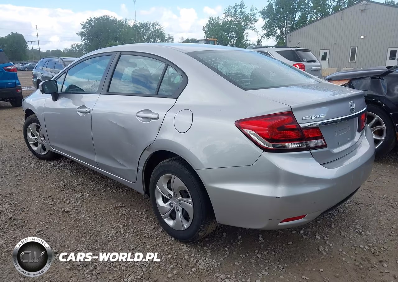 2015 Honda Civic Lx VIN:19XFB2F5XFE116521 - 3