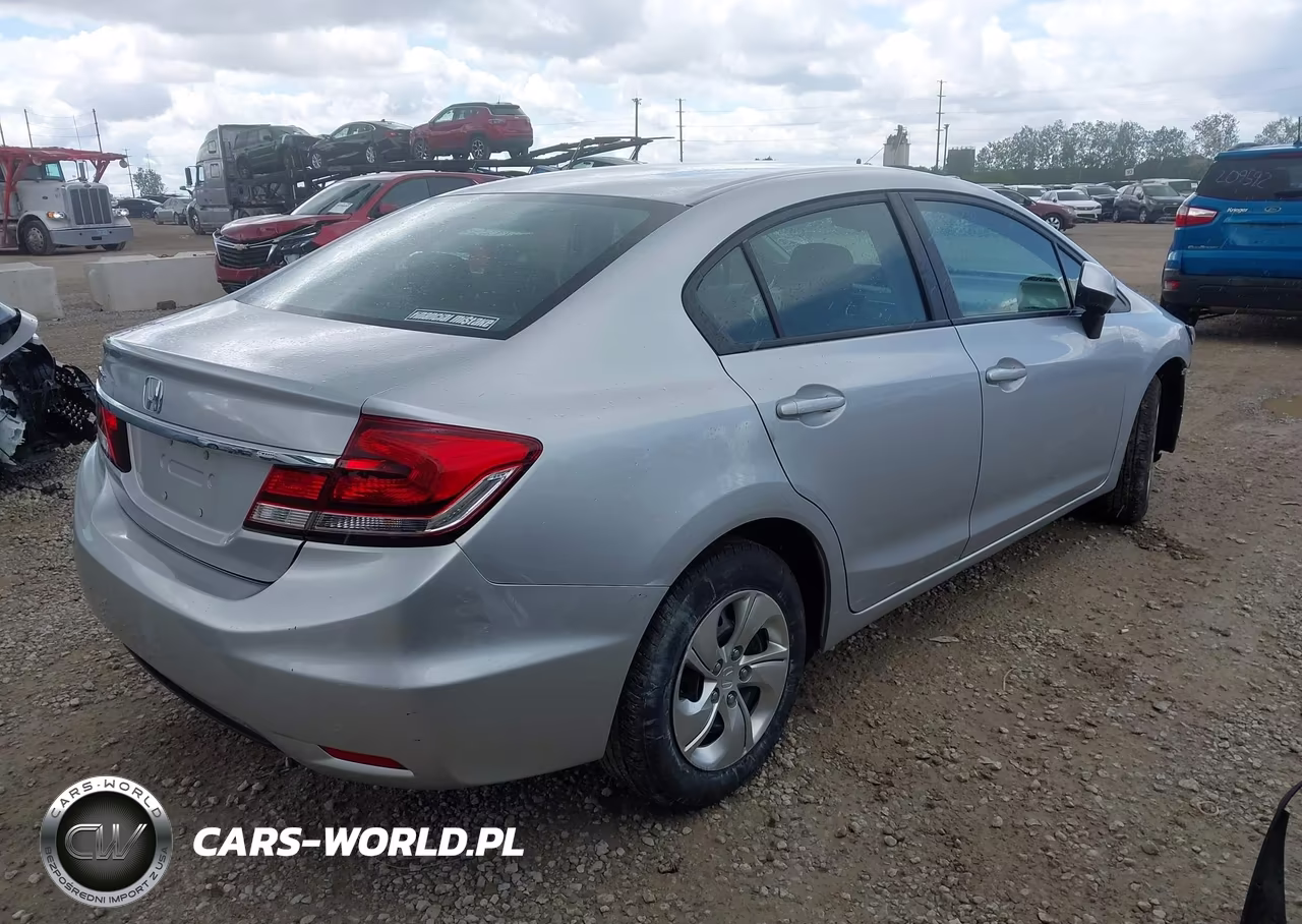 2015 Honda Civic Lx VIN:19XFB2F5XFE116521 - 4