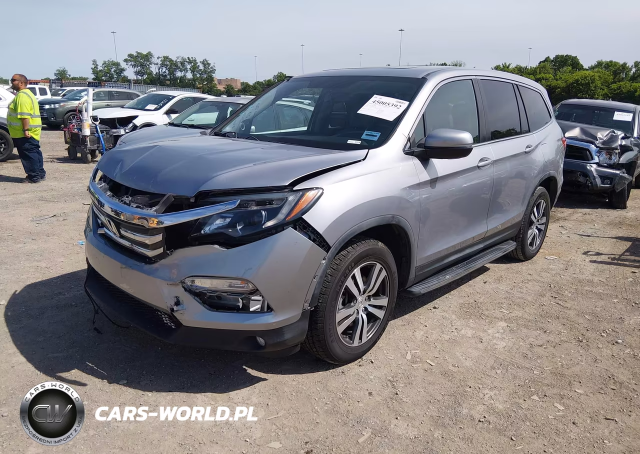 2016 Honda Pilot Ex-L VIN:5FNYF6H57GB035425 - 2
