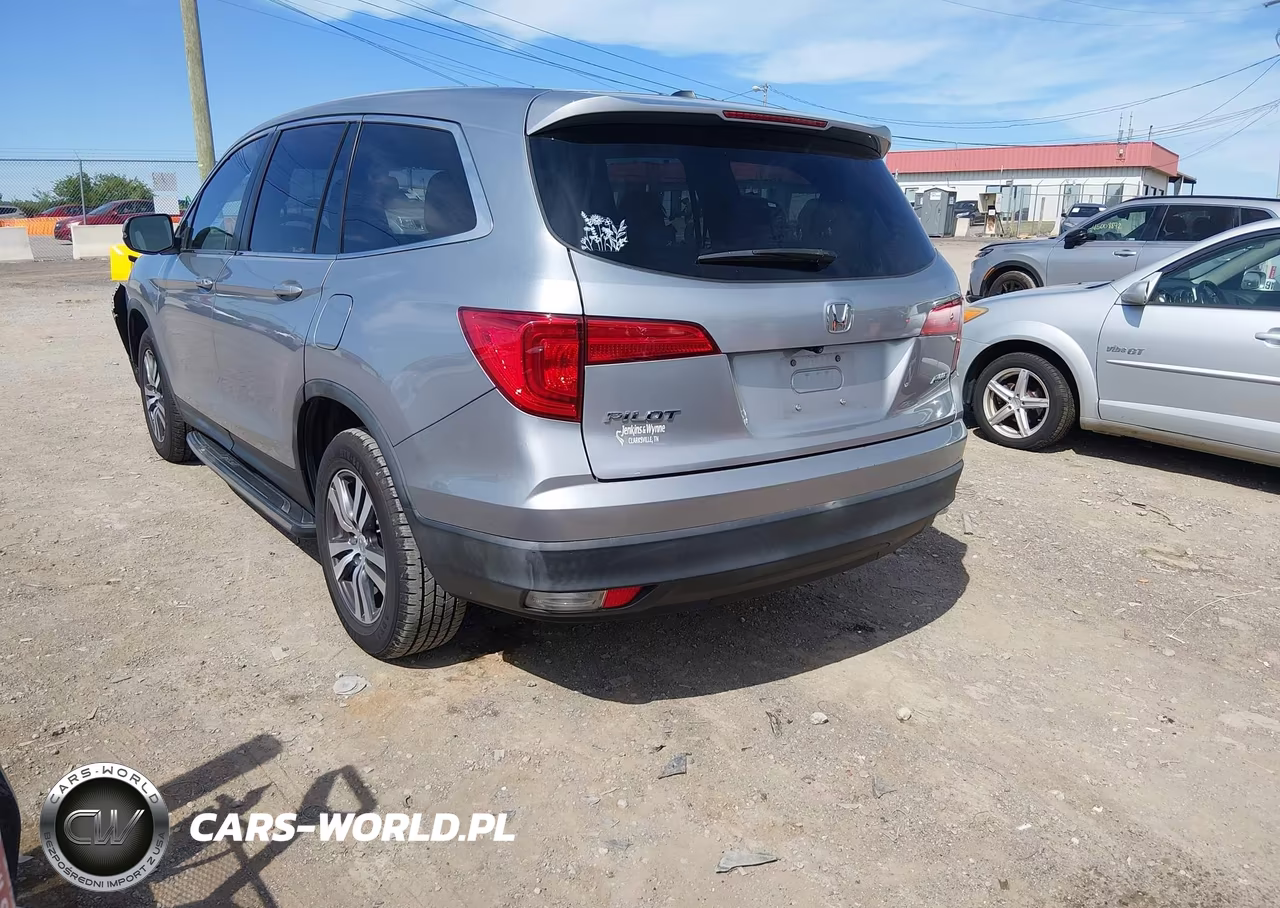 2016 Honda Pilot Ex-L VIN:5FNYF6H57GB035425 - 3