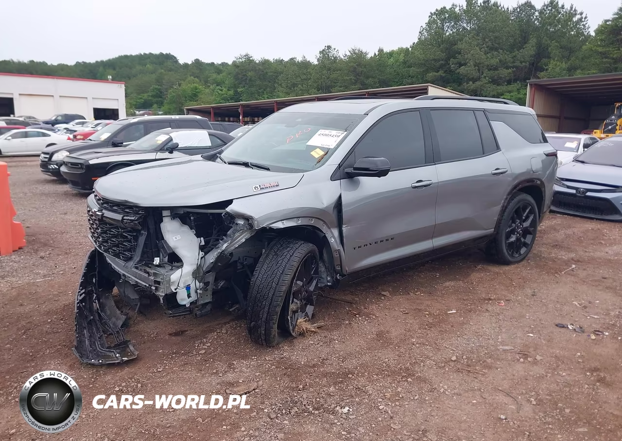 2026 Chevrolet Traverse Fwd Rs VIN:1GNERLKS3TJ111286 - 2
