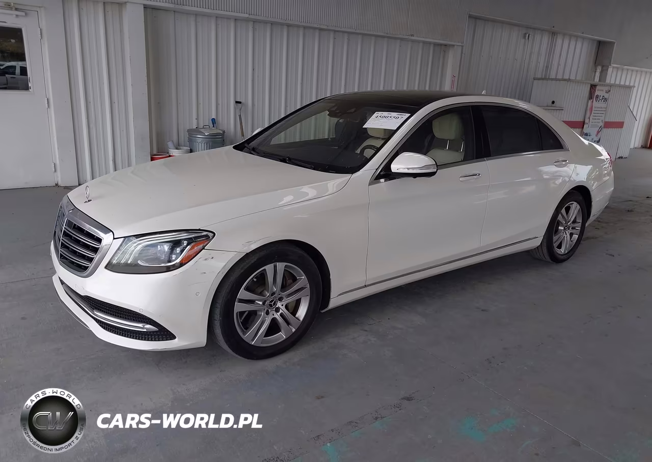 2019 Mercedes-Benz S 450 VIN:WDDUG6GB9KA448859 - 2