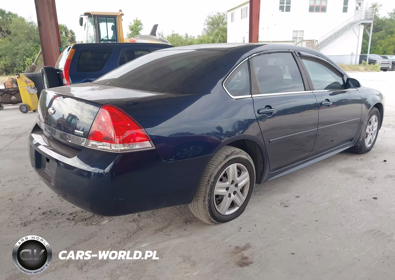 2011 Chevrolet Impala Ls VIN:2G1WF5EKXB1150536 - 4
