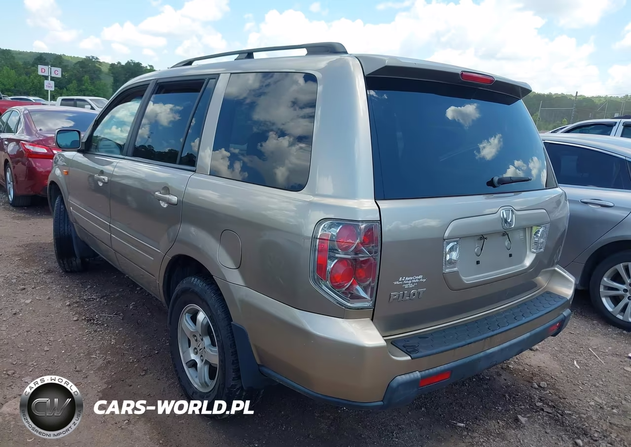 2007 Honda Pilot Ex-L VIN:5FNYF28507B043410 - 3