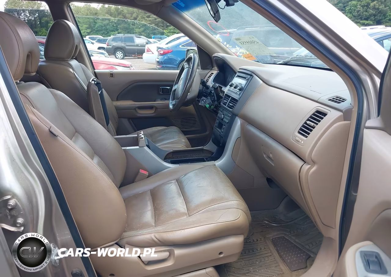 2007 Honda Pilot Ex-L VIN:5FNYF28507B043410 - 5