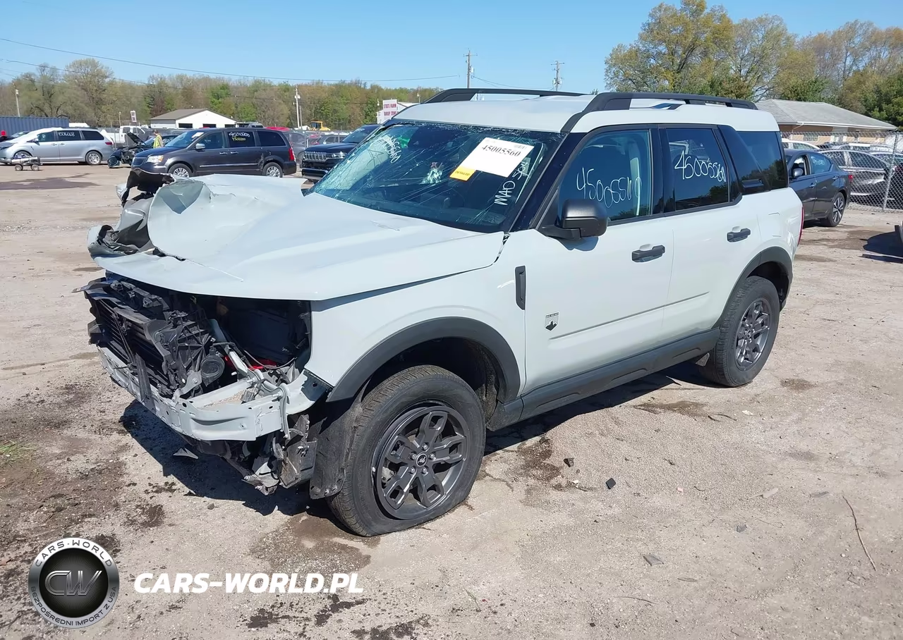 2022 Ford Bronco Sport Big Bend VIN:3FMCR9B63NRD01535 - 2