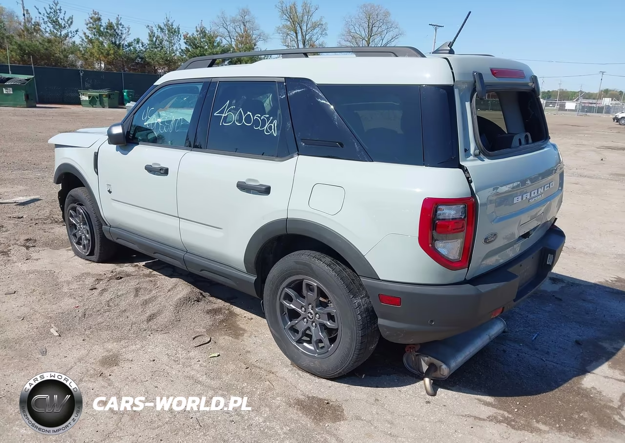 2022 Ford Bronco Sport Big Bend VIN:3FMCR9B63NRD01535 - 3