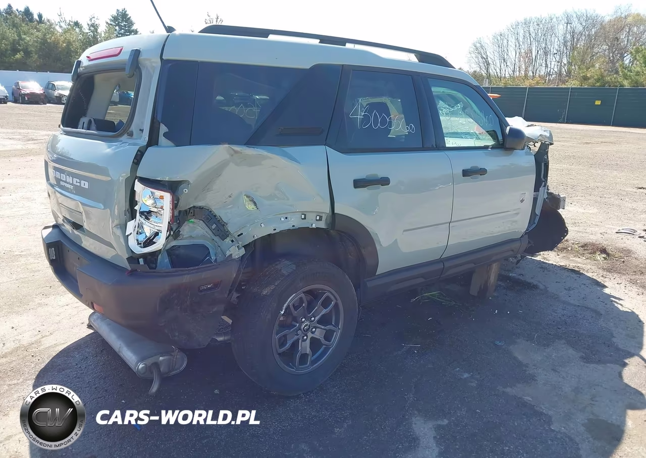 2022 Ford Bronco Sport Big Bend VIN:3FMCR9B63NRD01535 - 4
