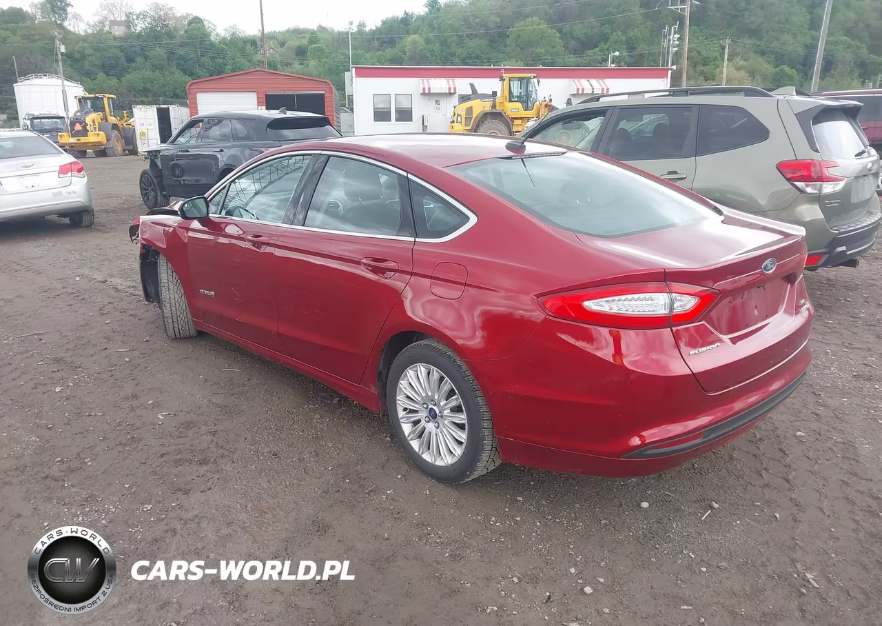 2013 Ford Fusion Hybrid Se VIN:3FA6P0LU0DR173839 - 3
