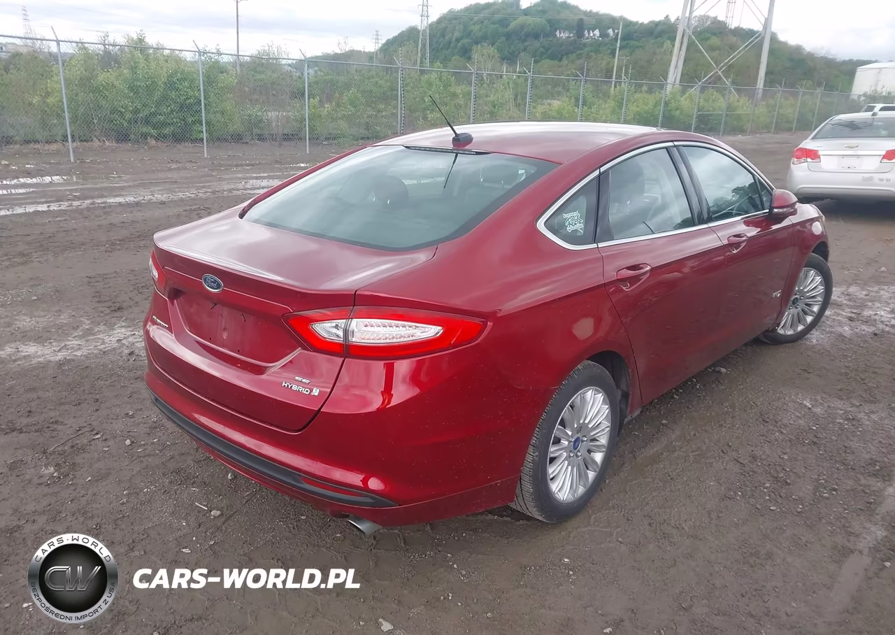 2013 Ford Fusion Hybrid Se VIN:3FA6P0LU0DR173839 - 4