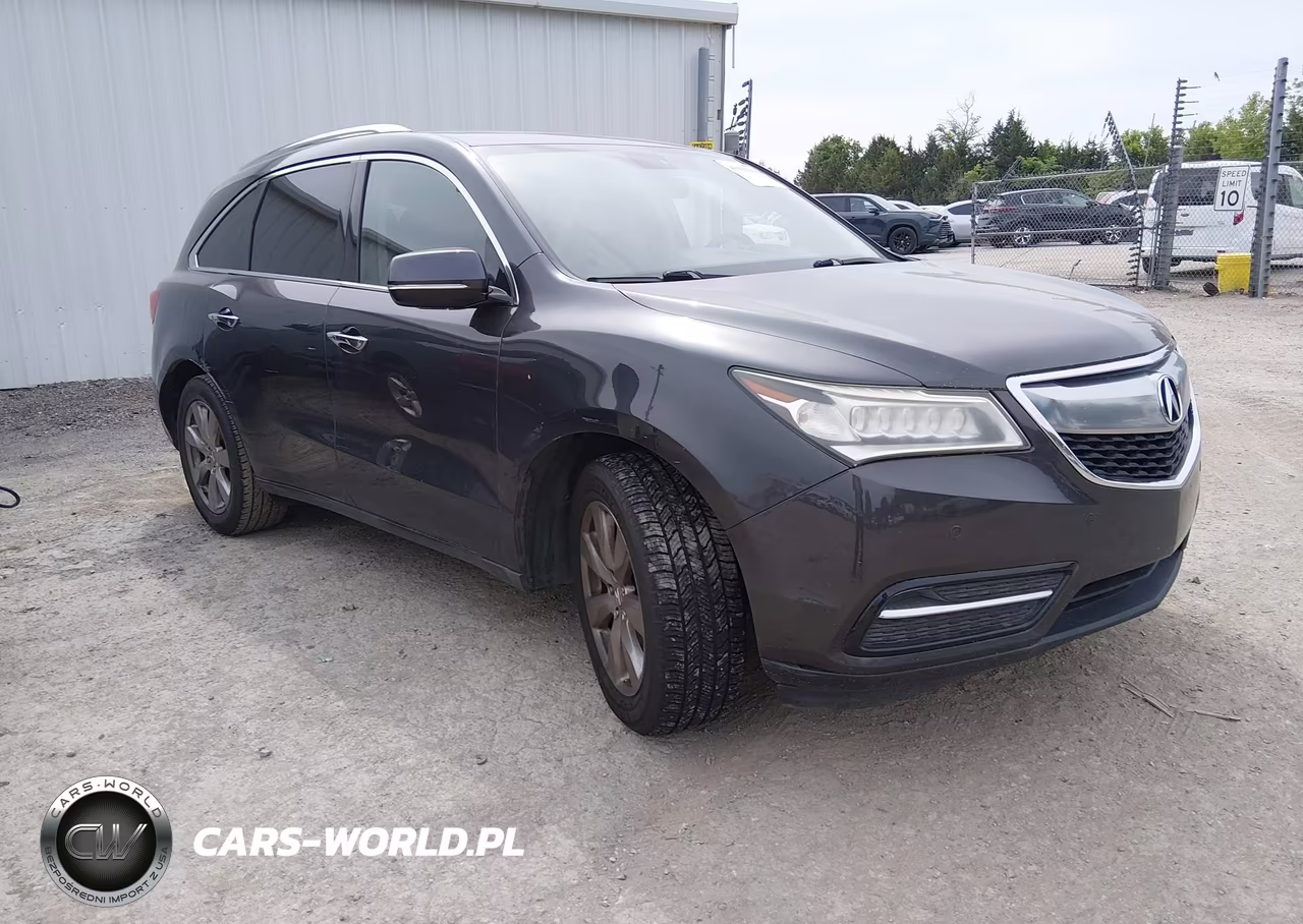 2014 Acura Mdx Advance Pkg W-Entertainment Pkg