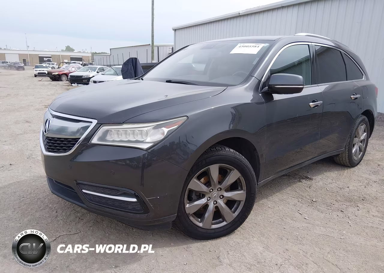 2014 Acura Mdx Advance Pkg W-Entertainment Pkg VIN:5FRYD3H83EB004974 - 2