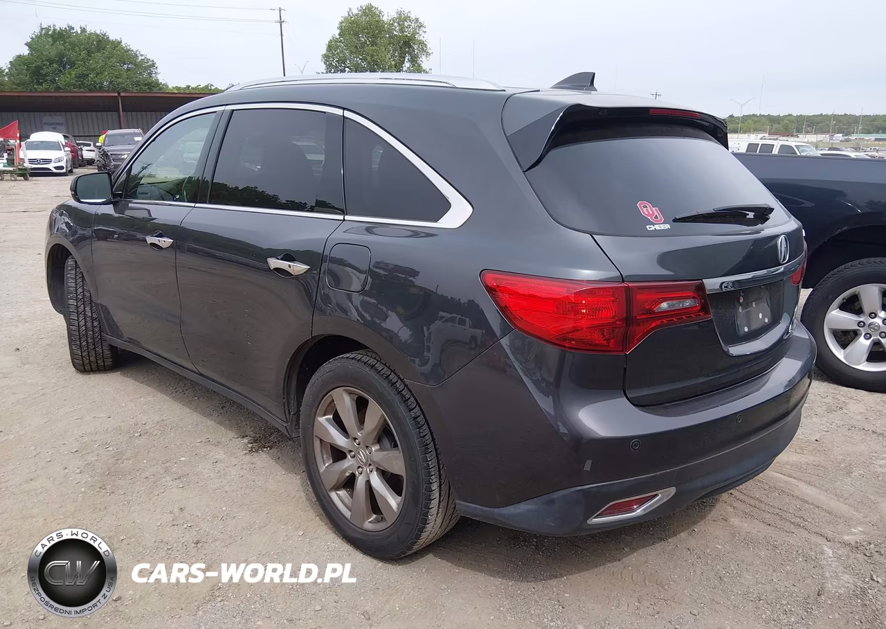 2014 Acura Mdx Advance Pkg W-Entertainment Pkg VIN:5FRYD3H83EB004974 - 3