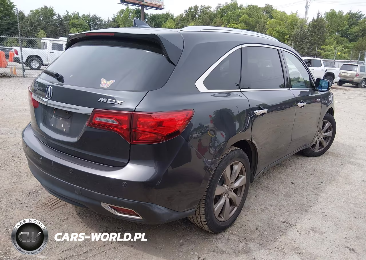 2014 Acura Mdx Advance Pkg W-Entertainment Pkg VIN:5FRYD3H83EB004974 - 4