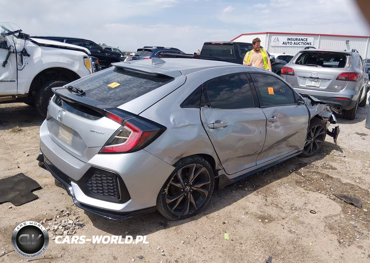 2017 Honda Civic Sport VIN:SHHFK7H41HU218190 - 4