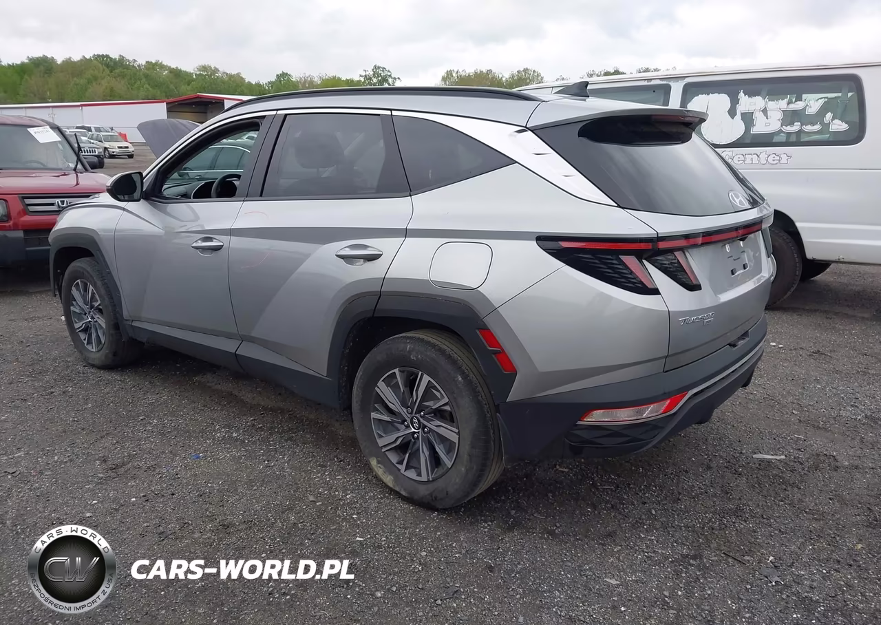 2023 Hyundai Tucson Hybrid Blue VIN:KM8JBCA12PU107640 - 3