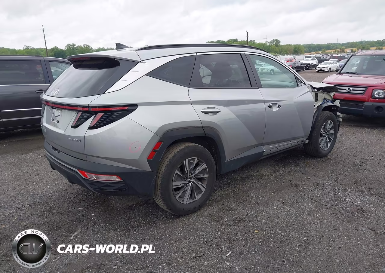 2023 Hyundai Tucson Hybrid Blue VIN:KM8JBCA12PU107640 - 4