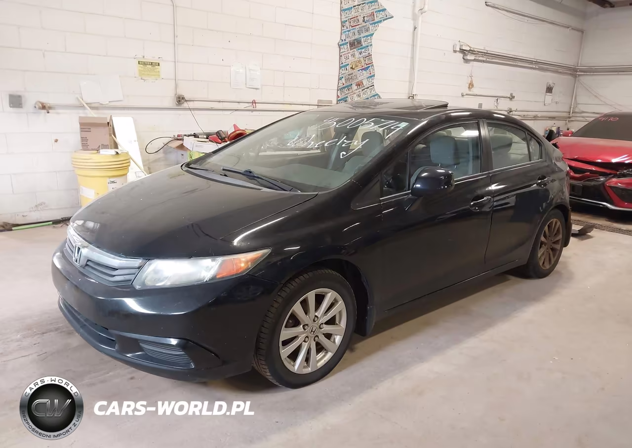 2012 Honda Civic Ex VIN:19XFB2F87CE038429 - 2
