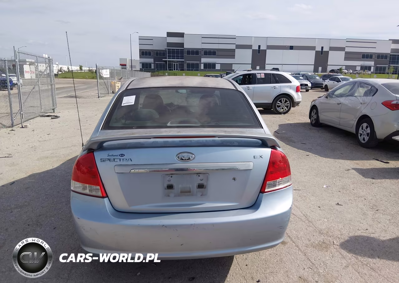 2007 Kia Spectra Ex VIN:KNAFE121375460402 - 16