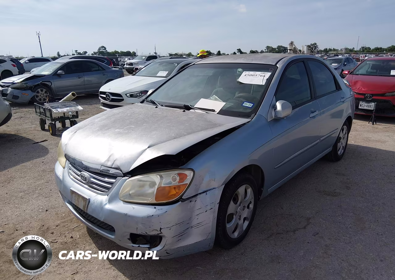 2007 Kia Spectra Ex VIN:KNAFE121375460402 - 2