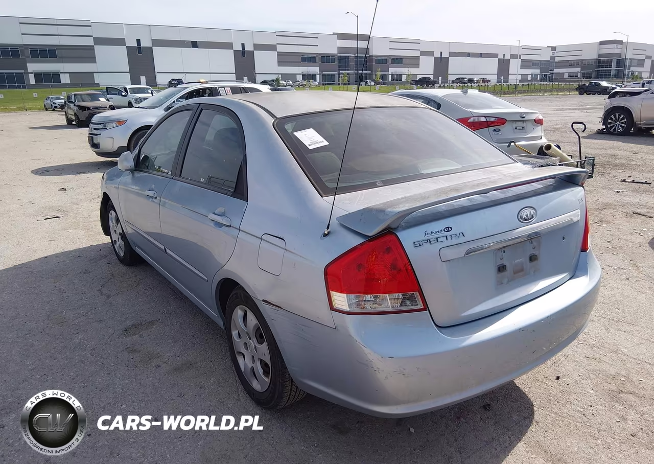 2007 Kia Spectra Ex VIN:KNAFE121375460402 - 3