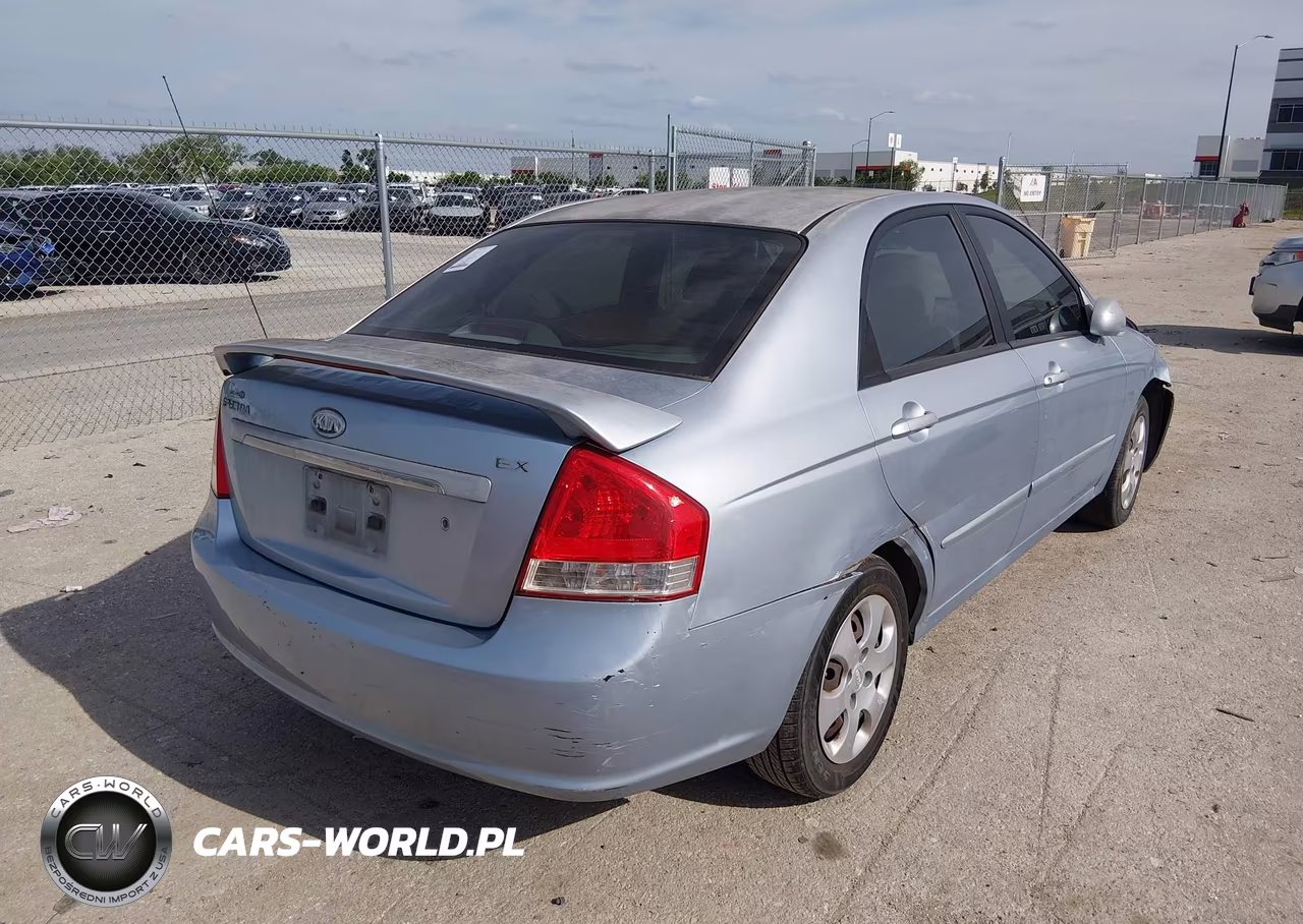 2007 Kia Spectra Ex VIN:KNAFE121375460402 - 4