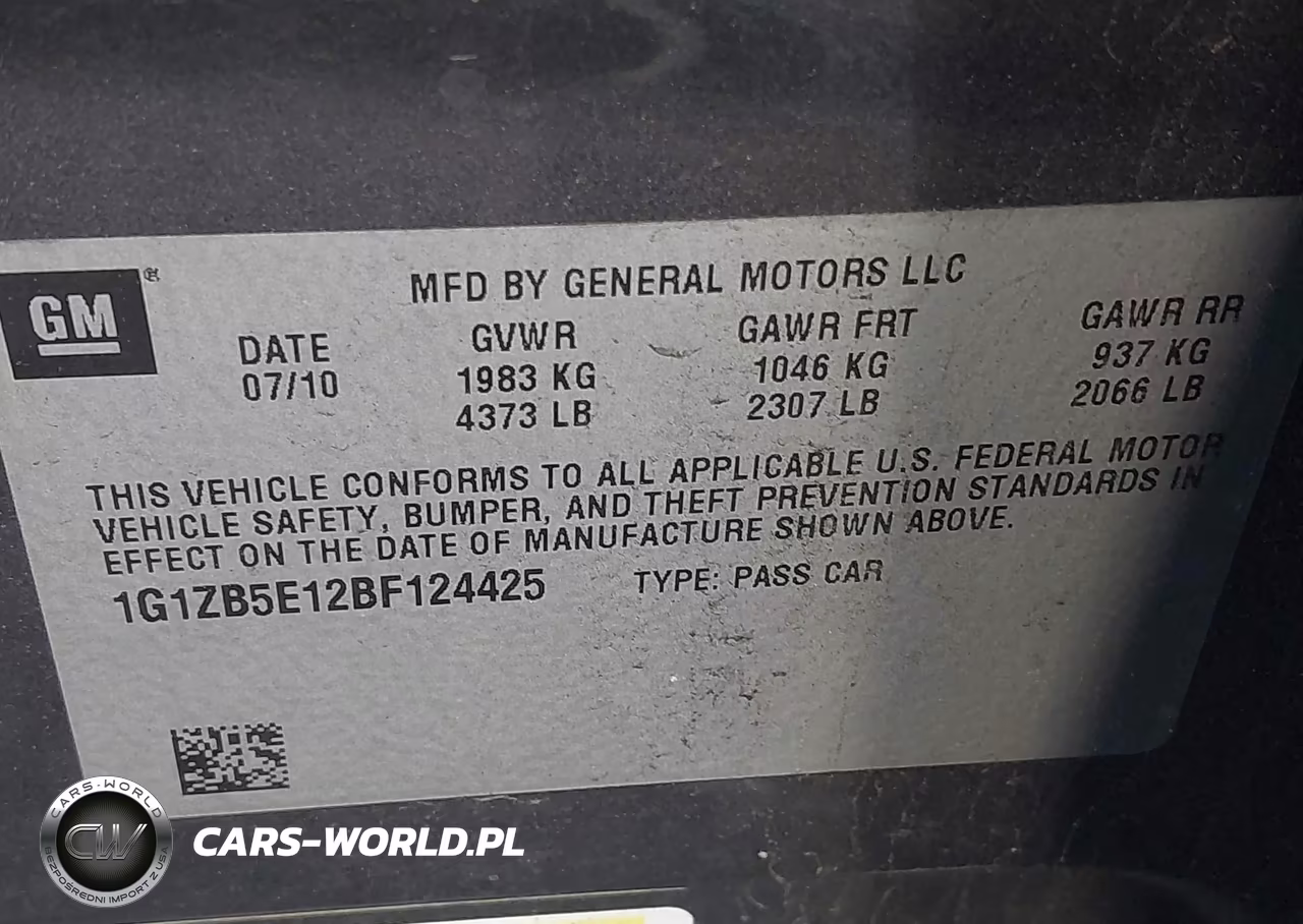 2011 Chevrolet Malibu Ls VIN:1G1ZB5E12BF124425 - 9