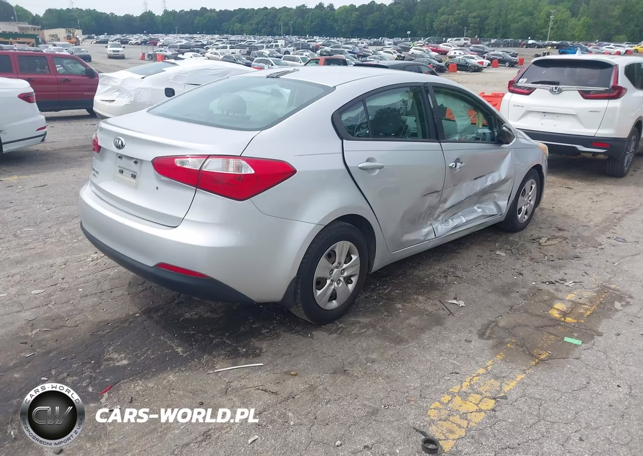 2015 Kia Forte Lx VIN:KNAFK4A64F5405107 - 4
