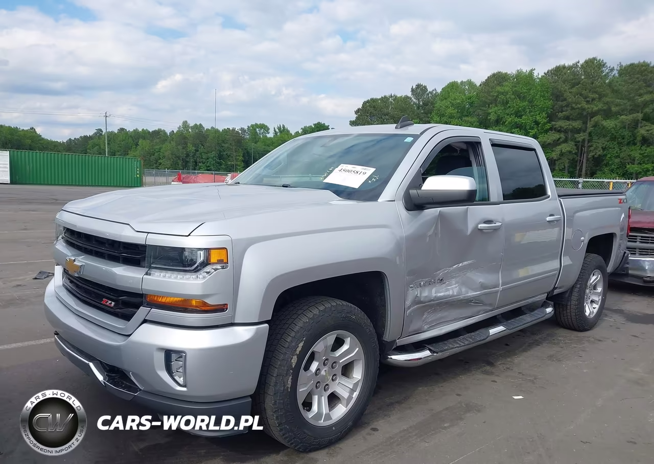 2018 Chevrolet Silverado 1500 2Lt VIN:3GCUKREC7JG600112 - 2