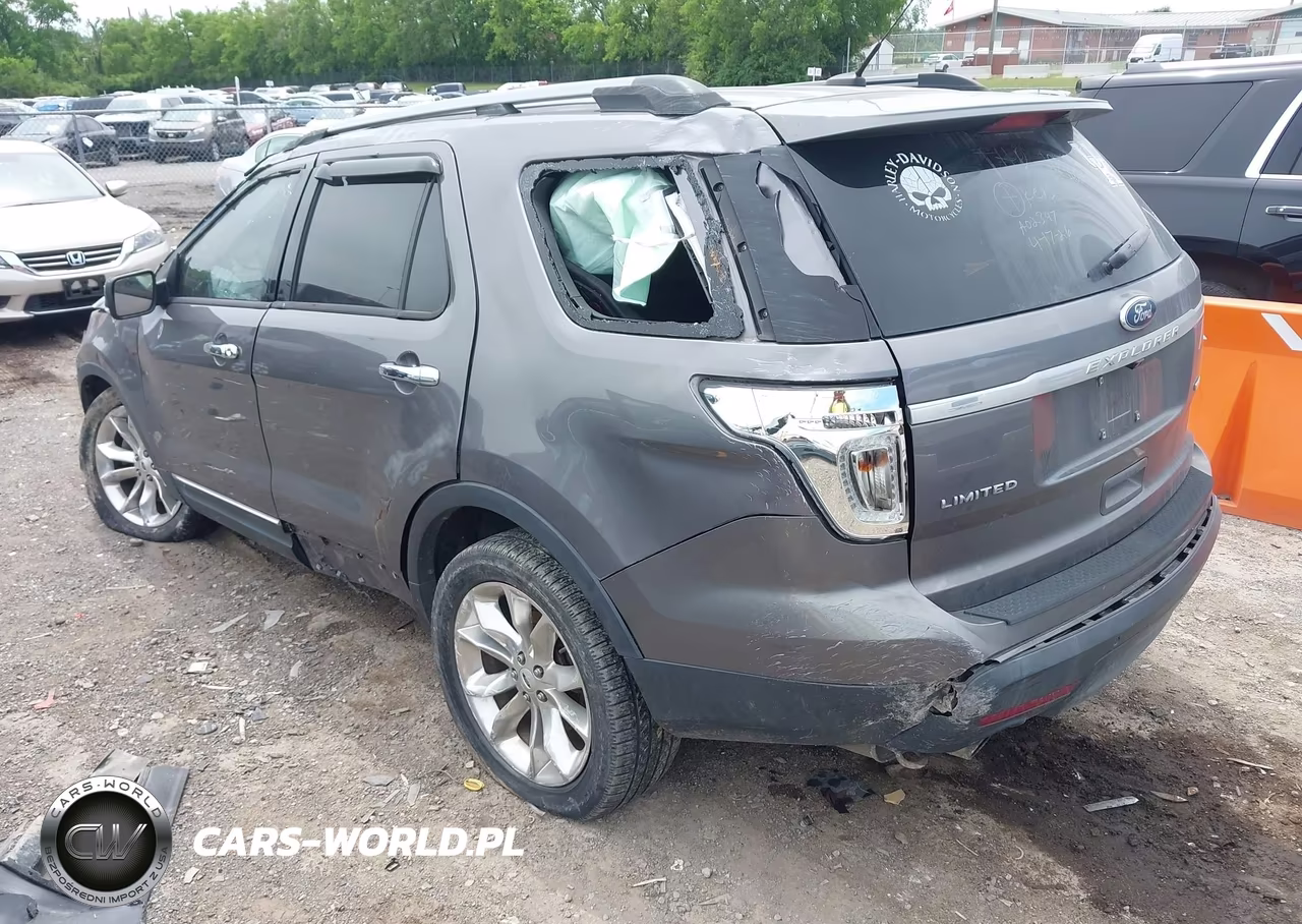 2014 Ford Explorer Limited VIN:1FM5K8F85EGA02347 - 3