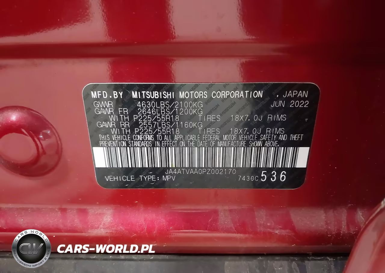 2023 Mitsubishi Eclipse Cross Le S-Awc-Ralliart S-Awc VIN:JA4ATVAA0PZ002170 - 9