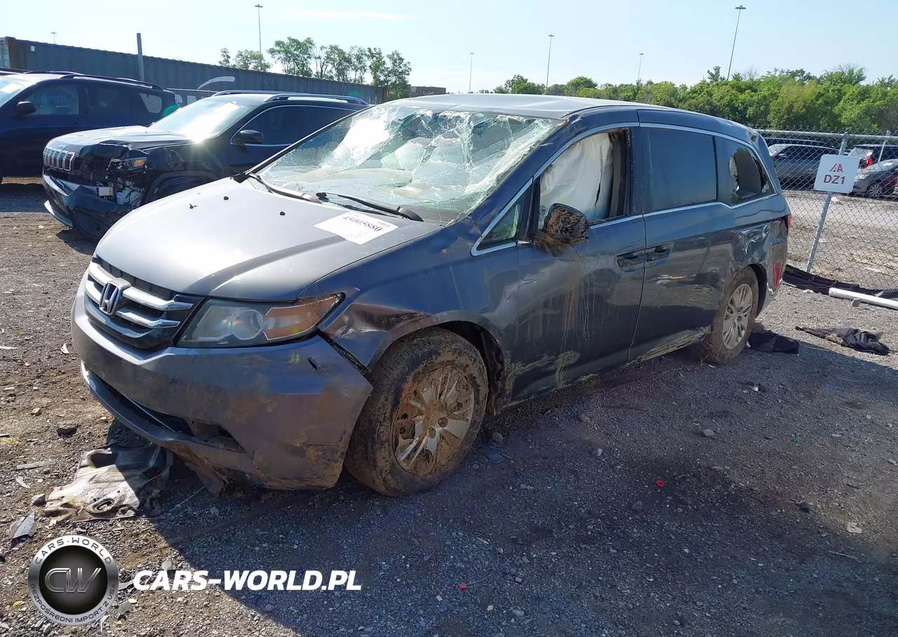 2015 Honda Odyssey Lx VIN:5FNRL5H23FB104378 - 2