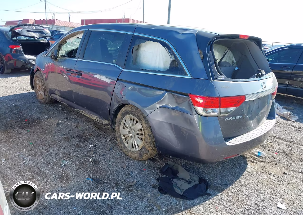 2015 Honda Odyssey Lx VIN:5FNRL5H23FB104378 - 3