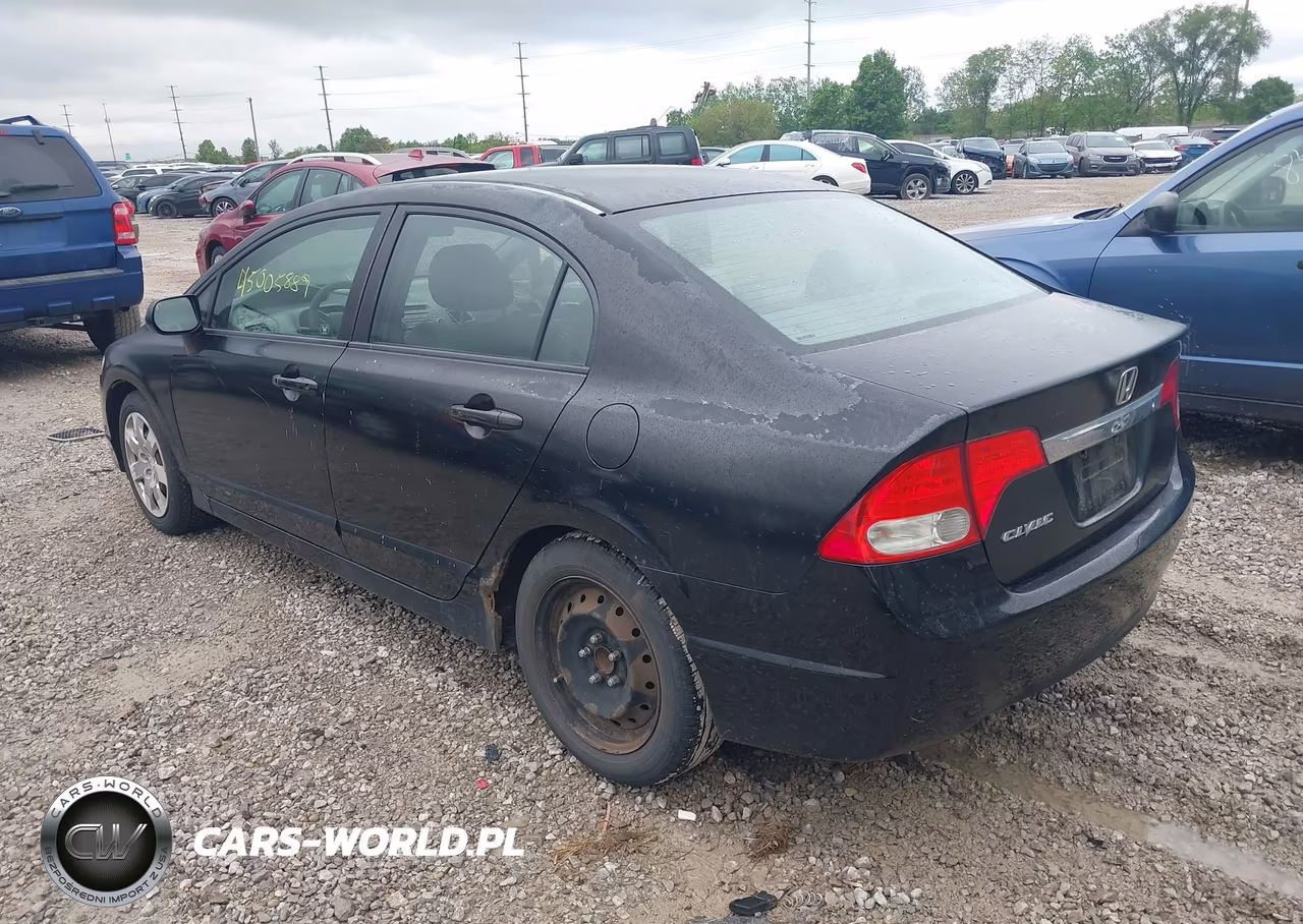 2011 Honda Civic Lx VIN:2HGFA1F57BH536718 - 3