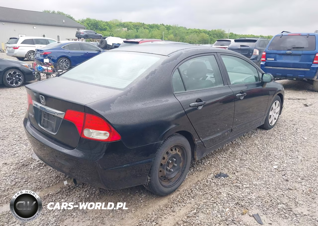 2011 Honda Civic Lx VIN:2HGFA1F57BH536718 - 4