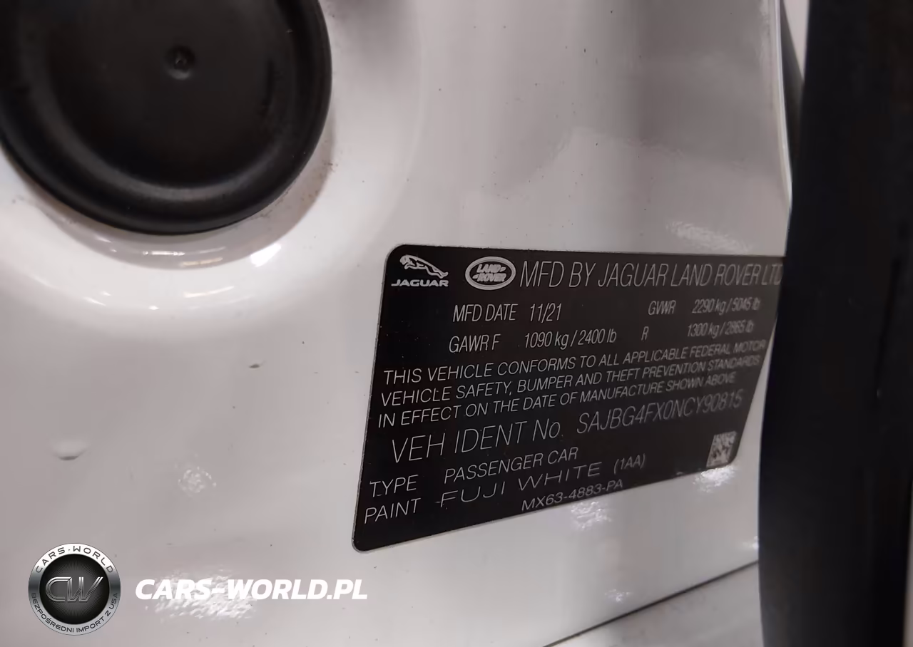 2022 Jaguar Xf Se P250 Rwd Automatic VIN:SAJBG4FX0NCY90815 - 9